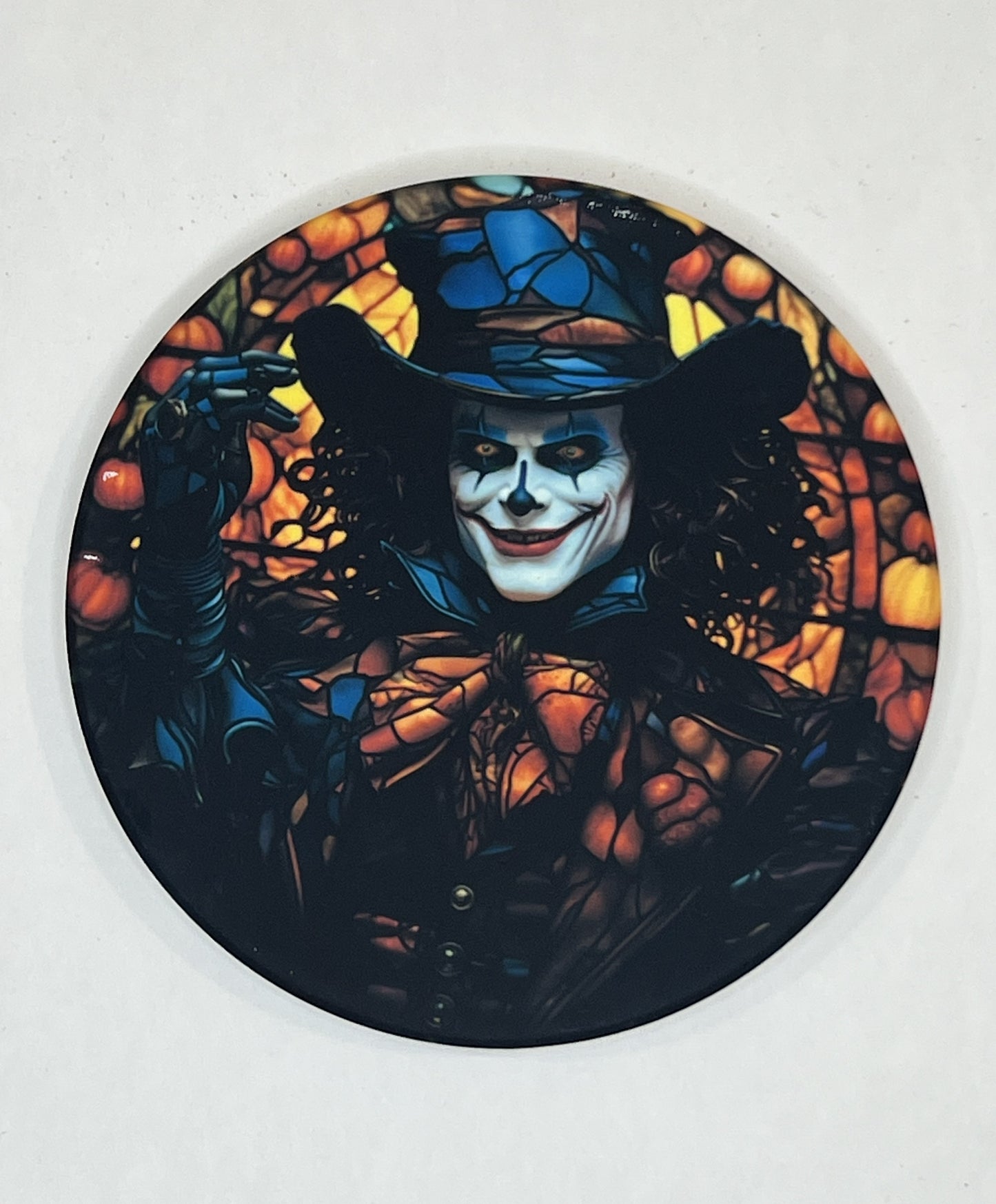 4" Round Ceramic Coaster - Holiday Theme