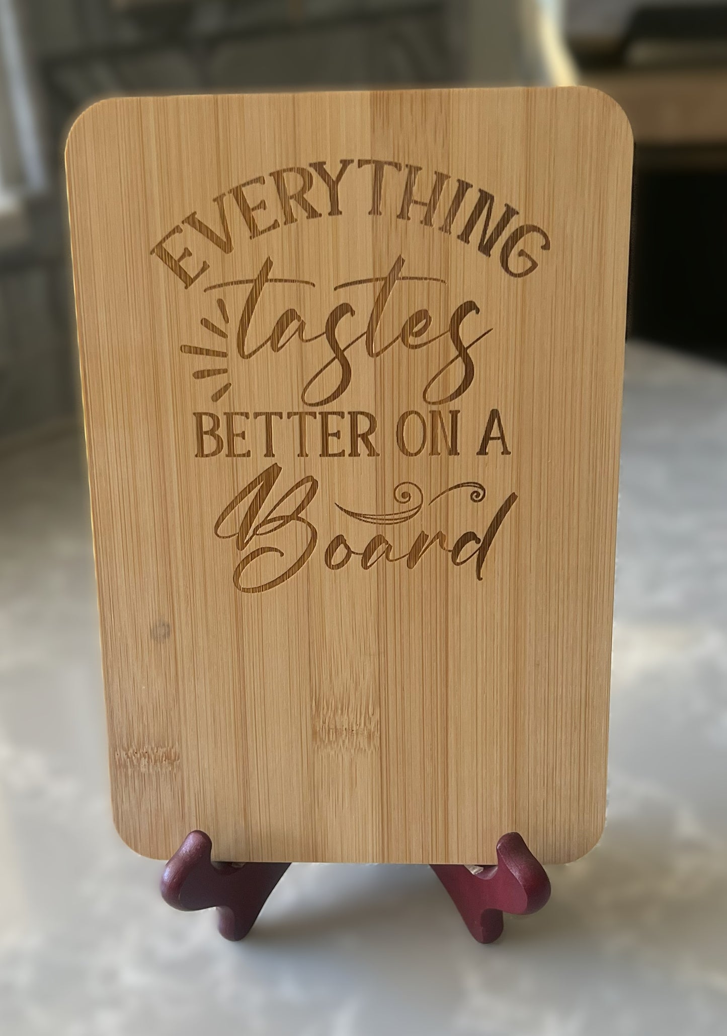 Small Etched Cutting Board "ETBOB"