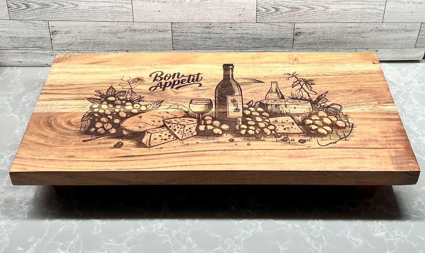 Bon Appétit Wooden Display Board