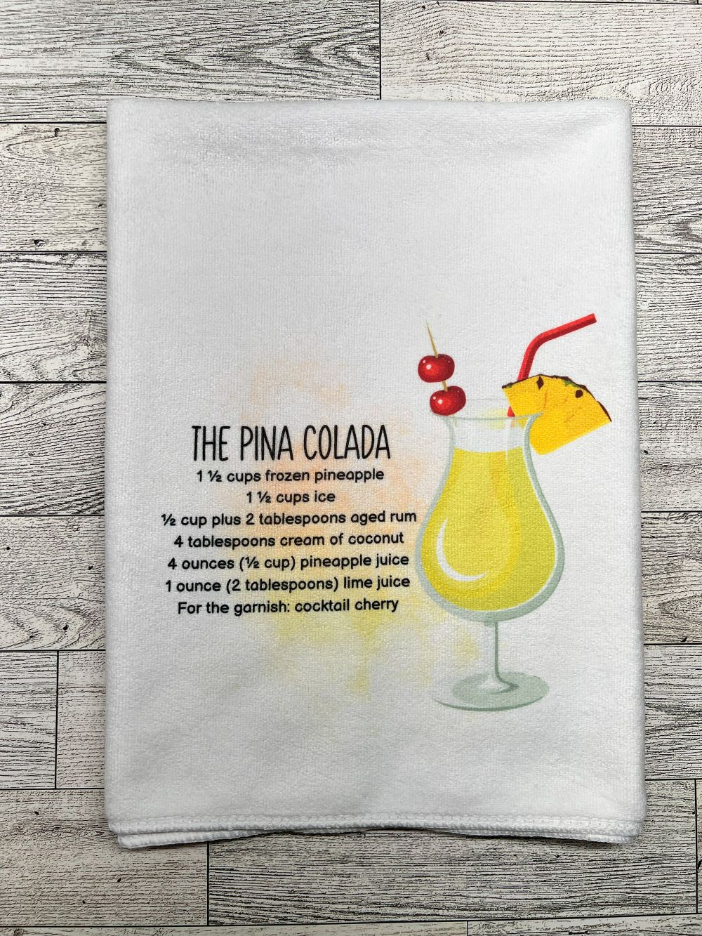 Hand Towel "The Pina Colada "