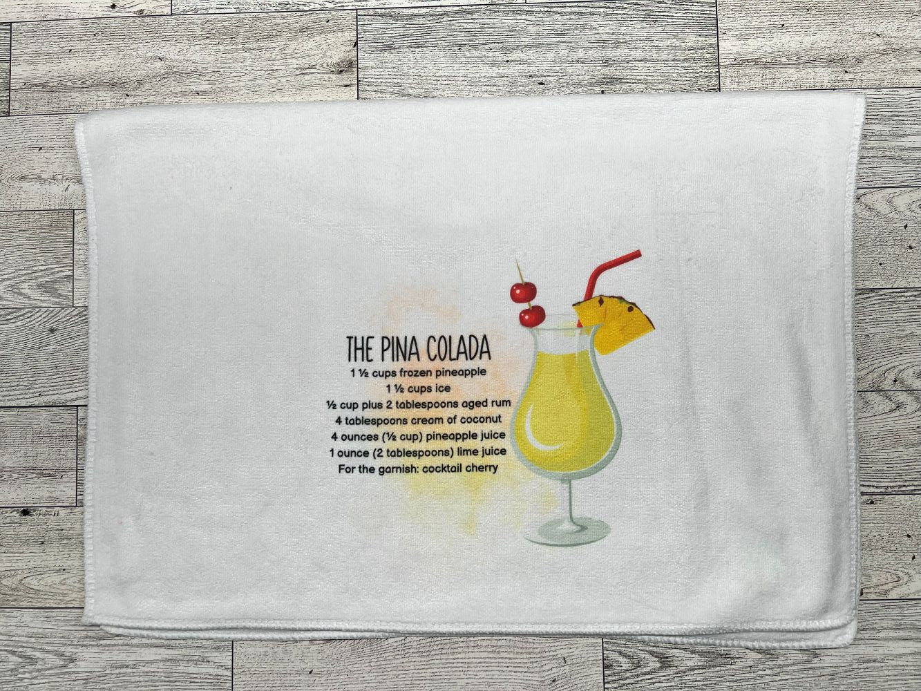 Hand Towel "The Pina Colada "