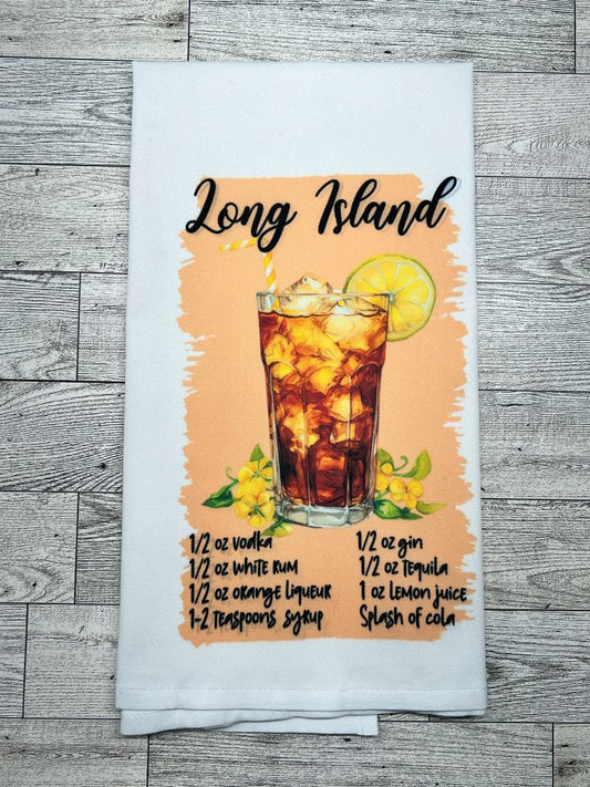 Tea Towel "Long Island Recipe"