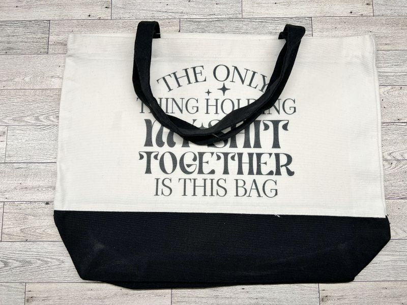 Canvas Tote "The Only Thing"
