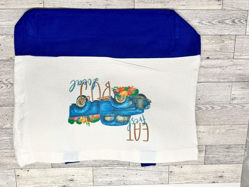 Canvas Tote "Eat Fresh Buy Local"