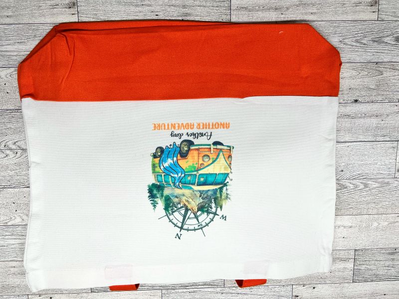 Canvas Tote "Another Day Another Adventure"