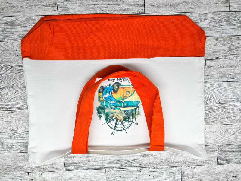 Canvas Tote "Another Day Another Adventure"