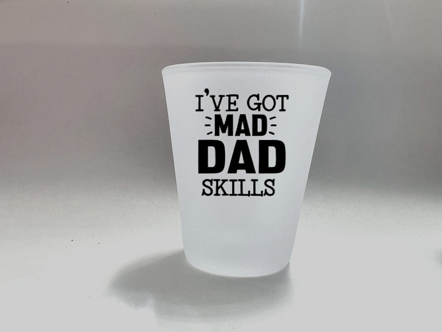 1.5oz Shot Glass - Mad Dad