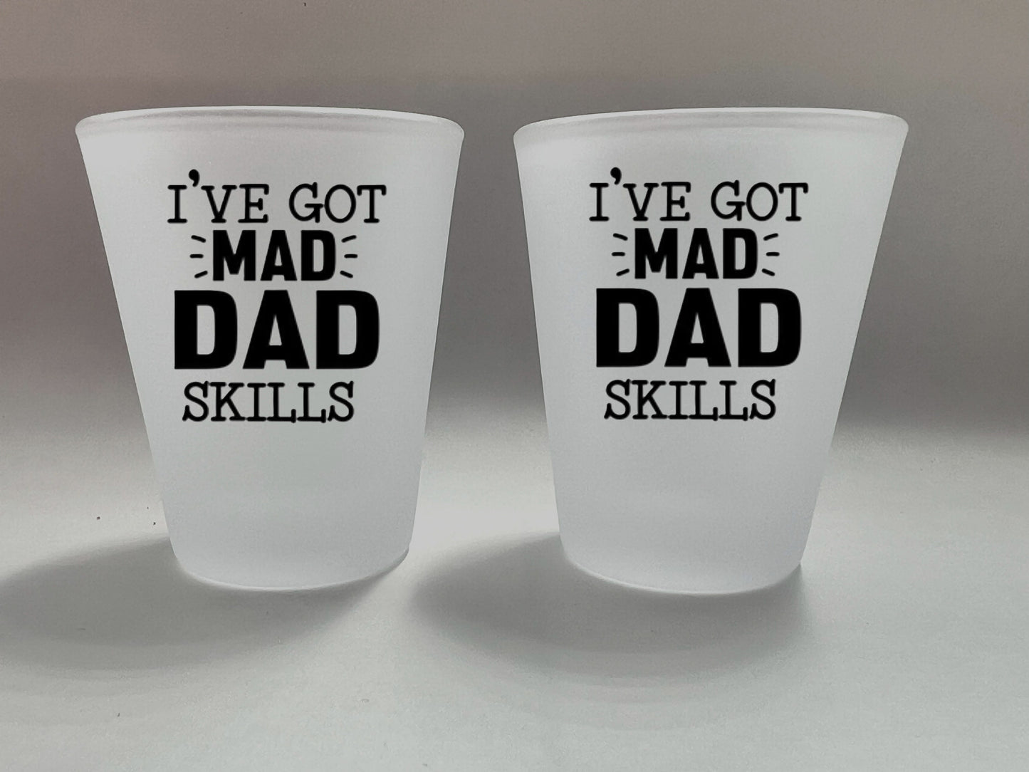 1.5oz Shot Glass - Mad Dad