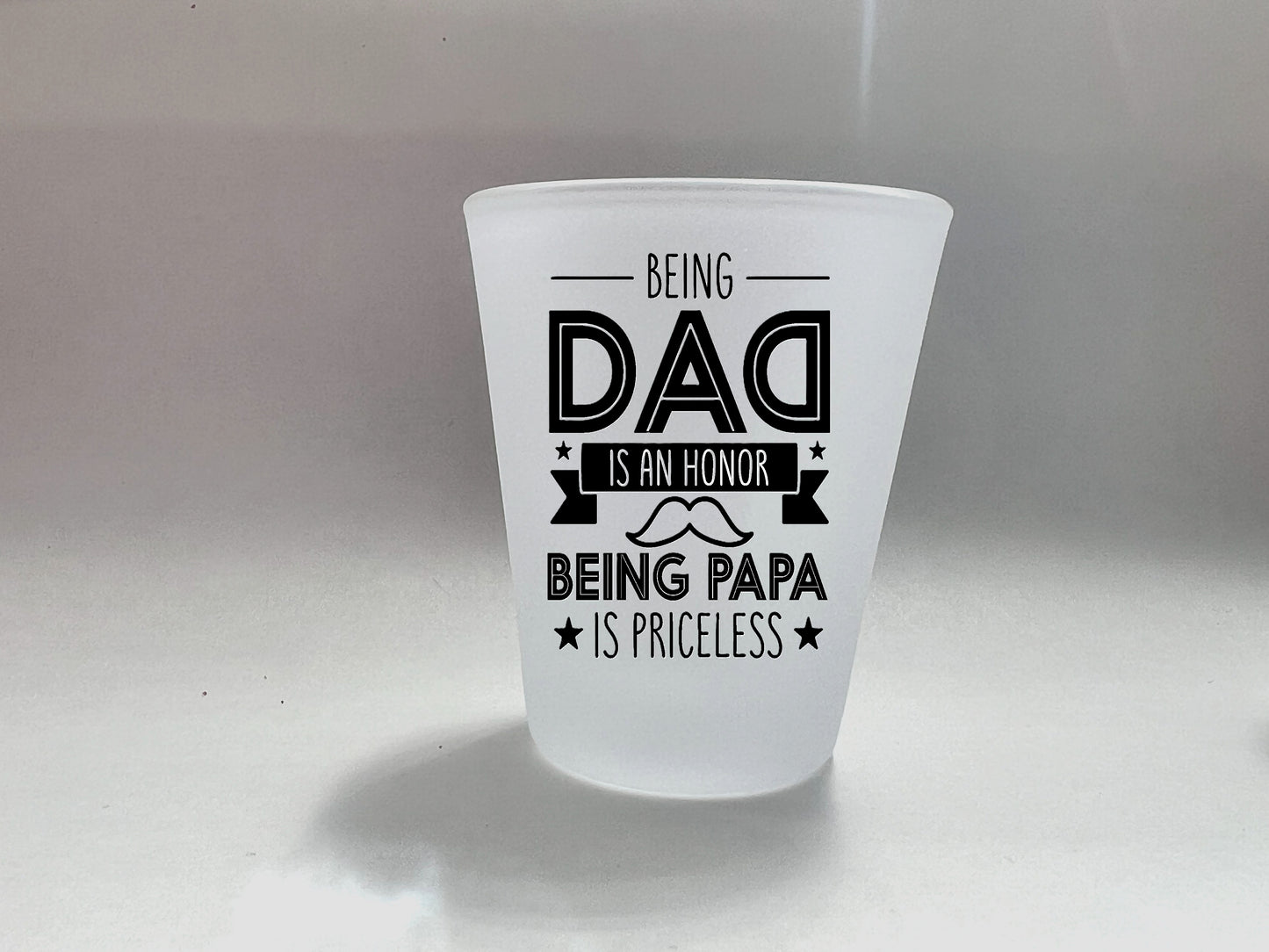 1.5oz Shot Glass - Papa Priceless01