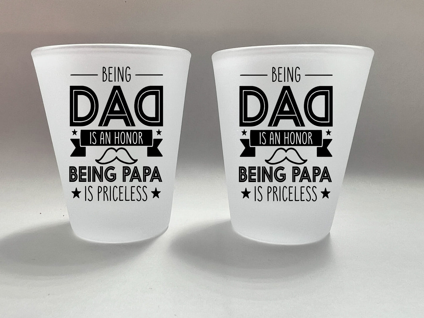 1.5oz Shot Glass - Papa Priceless01