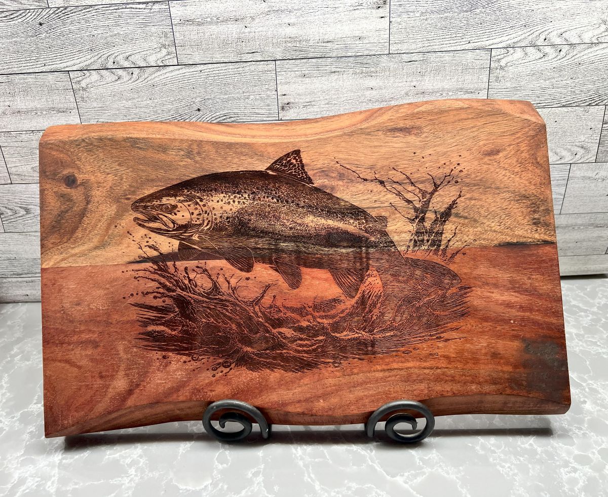 Trout Serving Board