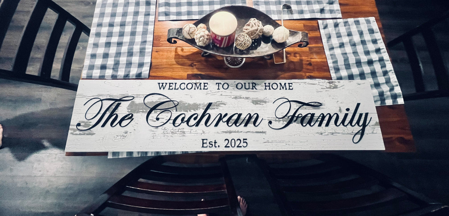 Custom Wooden Signs