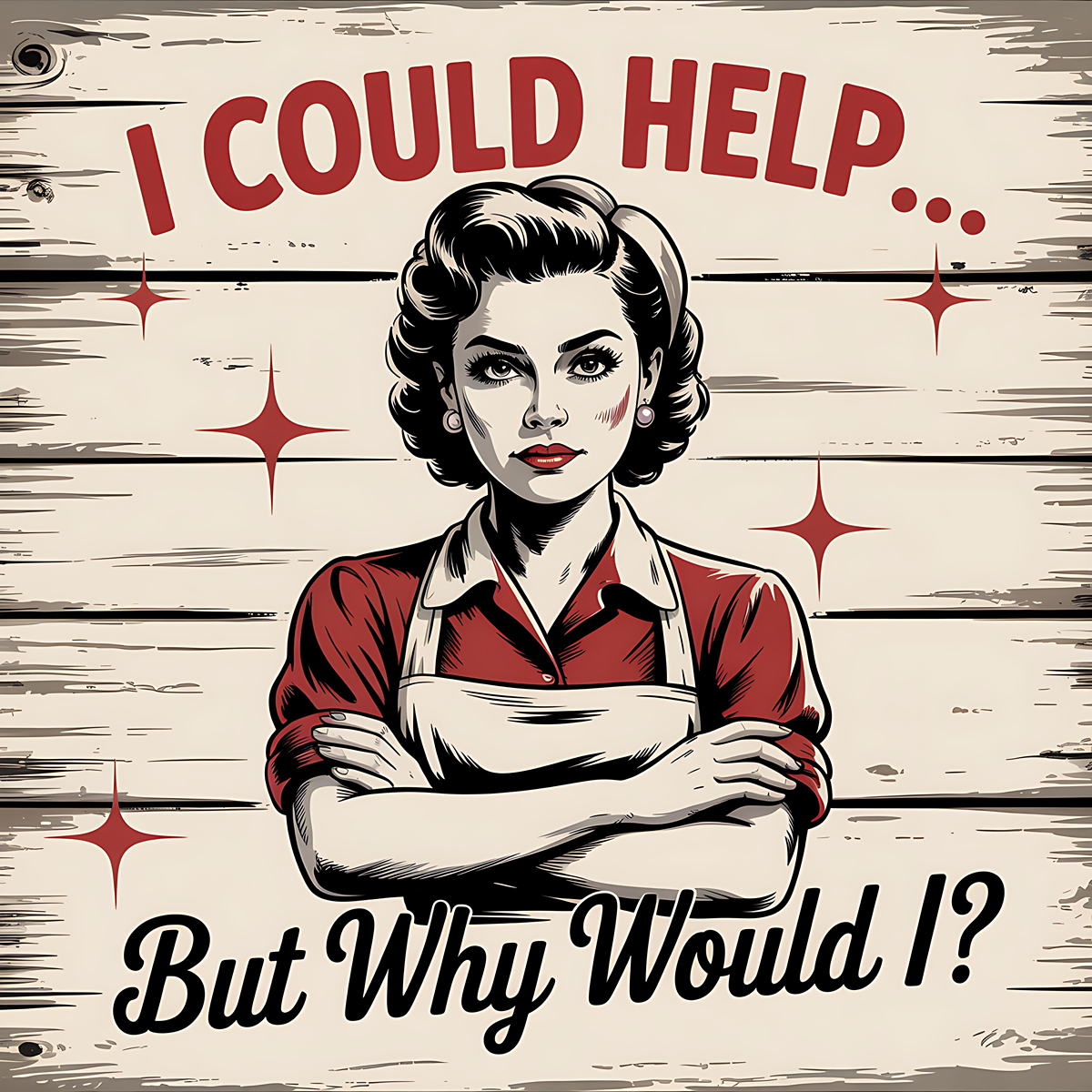 4" Square Ceramic Coaster - Sarcastic Theme