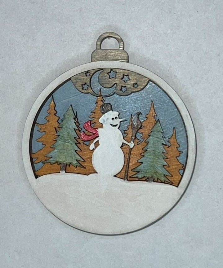 Multilayered Christmas Ornament - 1853