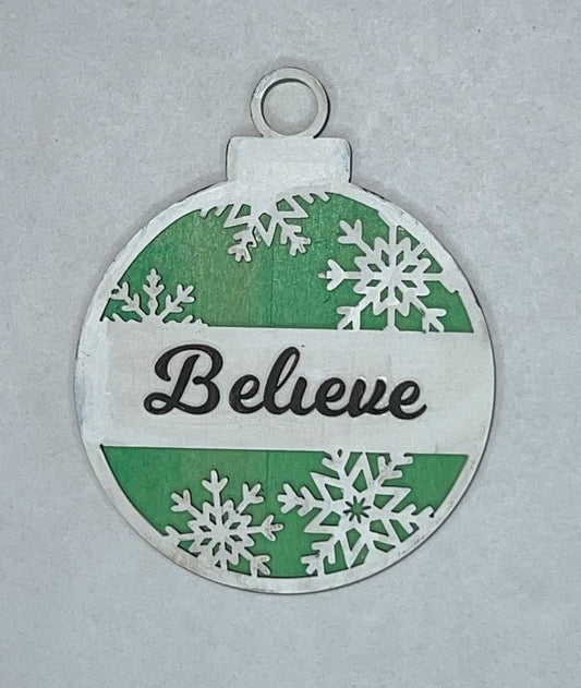 Multilayered Christmas Ornament -1854