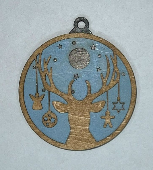Multilayered Christmas Ornament - 1857