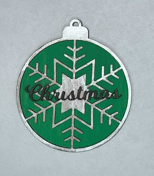 Multilayered Christmas Ornament -1872