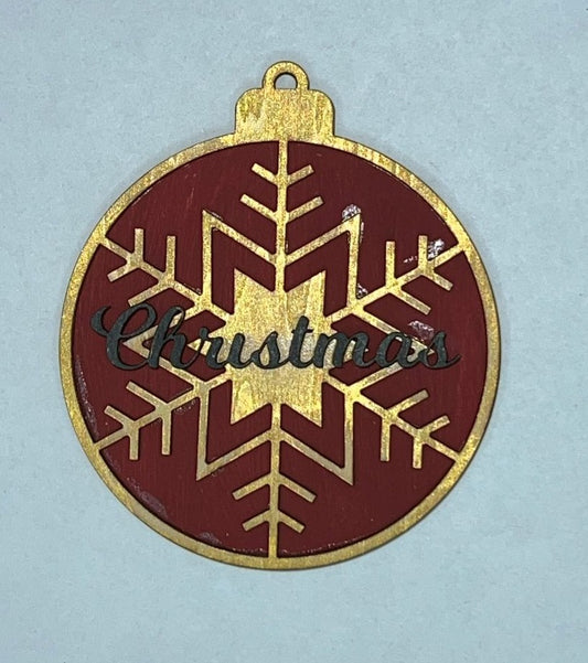 Multilayered Christmas Ornament -1875