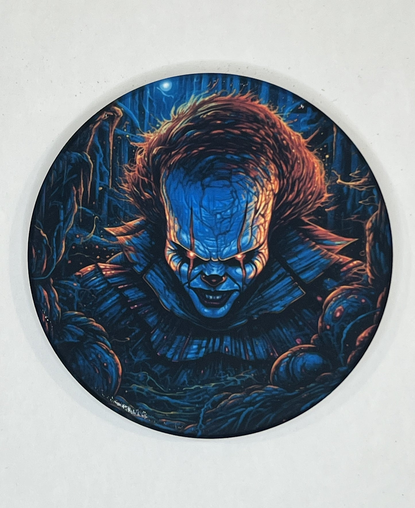 4" Round Ceramic Coaster - Holiday Theme