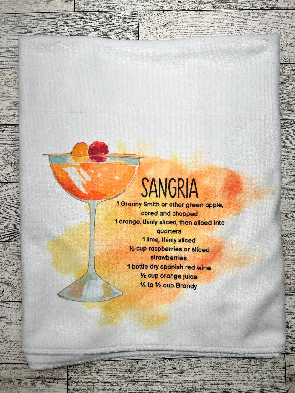 Hand Towel "Sangria"