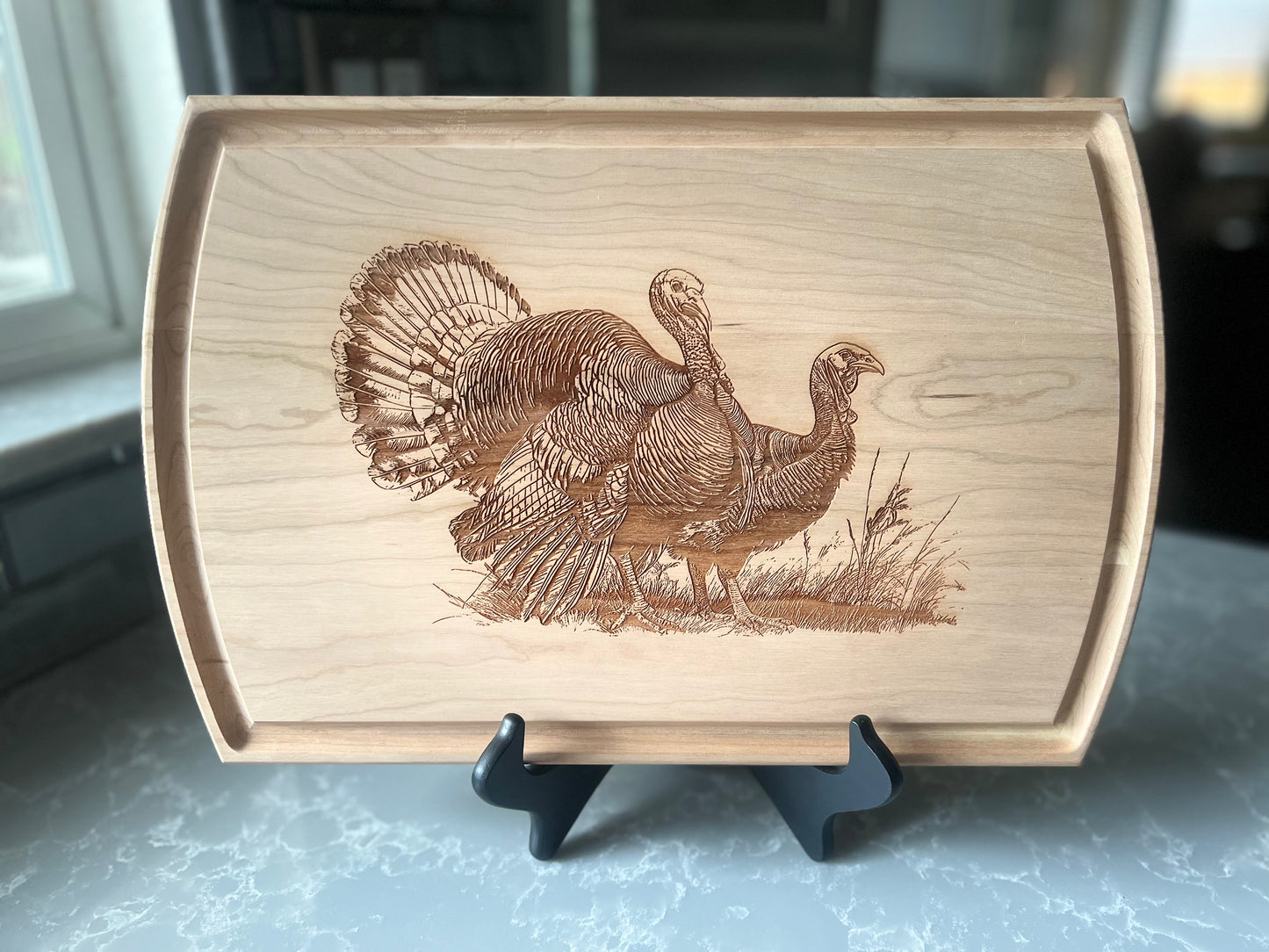 Large Cutting Board with Juice Groove