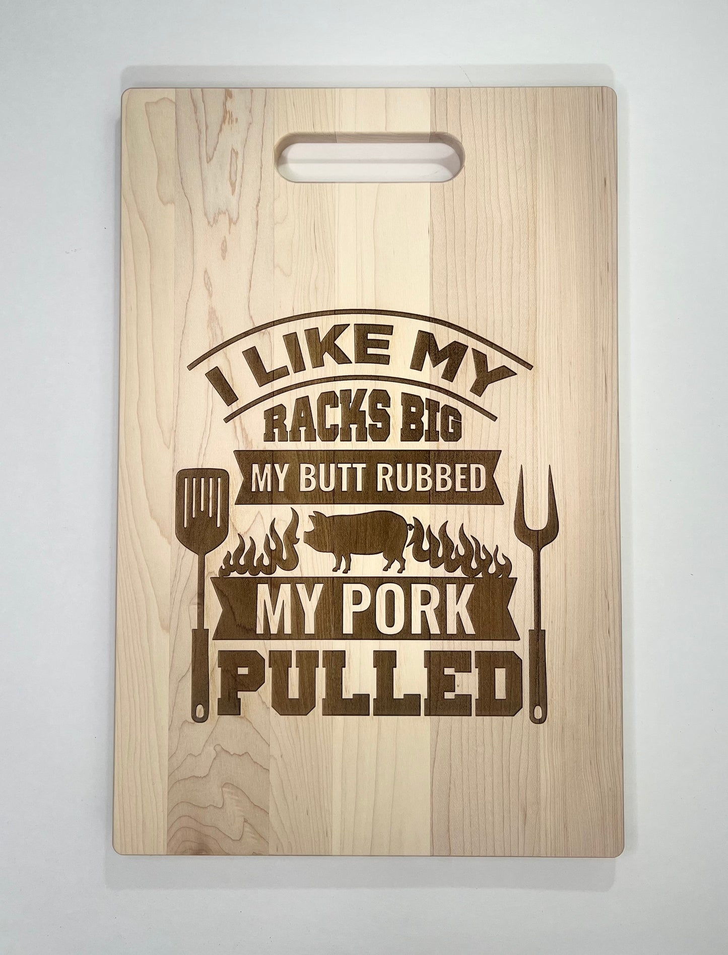 Large Cutout Handle Cutting Board