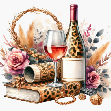4" Square Ceramic Coaster - Drink Theme