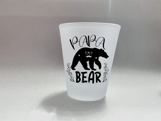 1.5oz Shot Glass - Papa Bear01